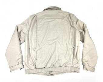 Vintage Field Stream Jacket Adult EXTRA LARGE TALL Beige 80s