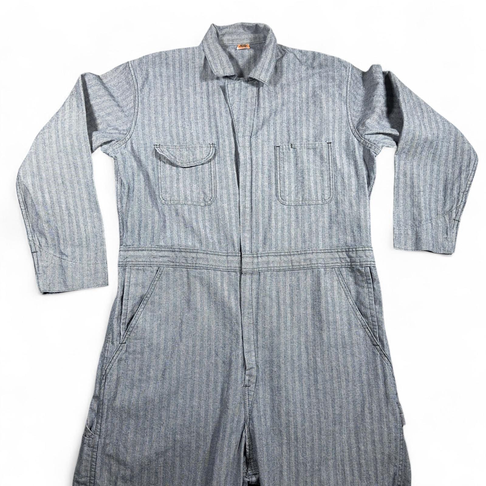 70's Wrangler : Damaged Coverall【襤褸】 70's Wrangler: Real Damaged Coverall