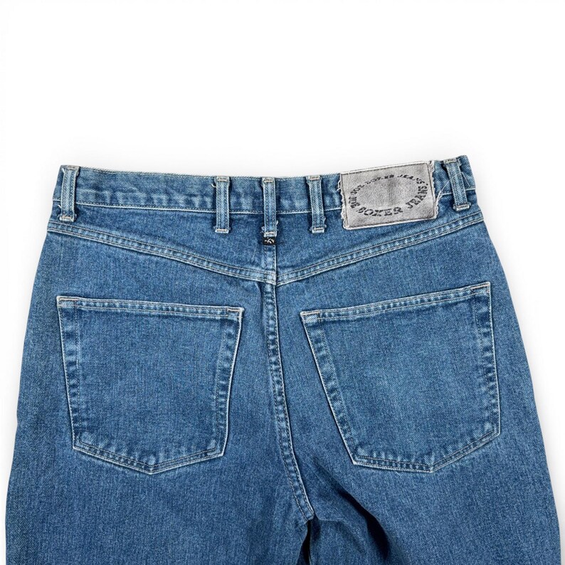 Vintage Joe Boxer Jeans Mens 32x32 Blue Medium Wash Denim Straight Leg 90s image 8