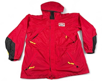 Vintage 1990s Marlboro Adventure Team Zip up Windbreaker Parka