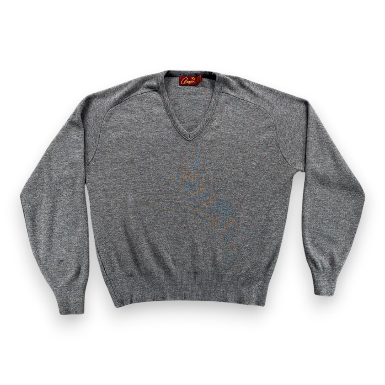 80s V Neck Sweater - Etsy