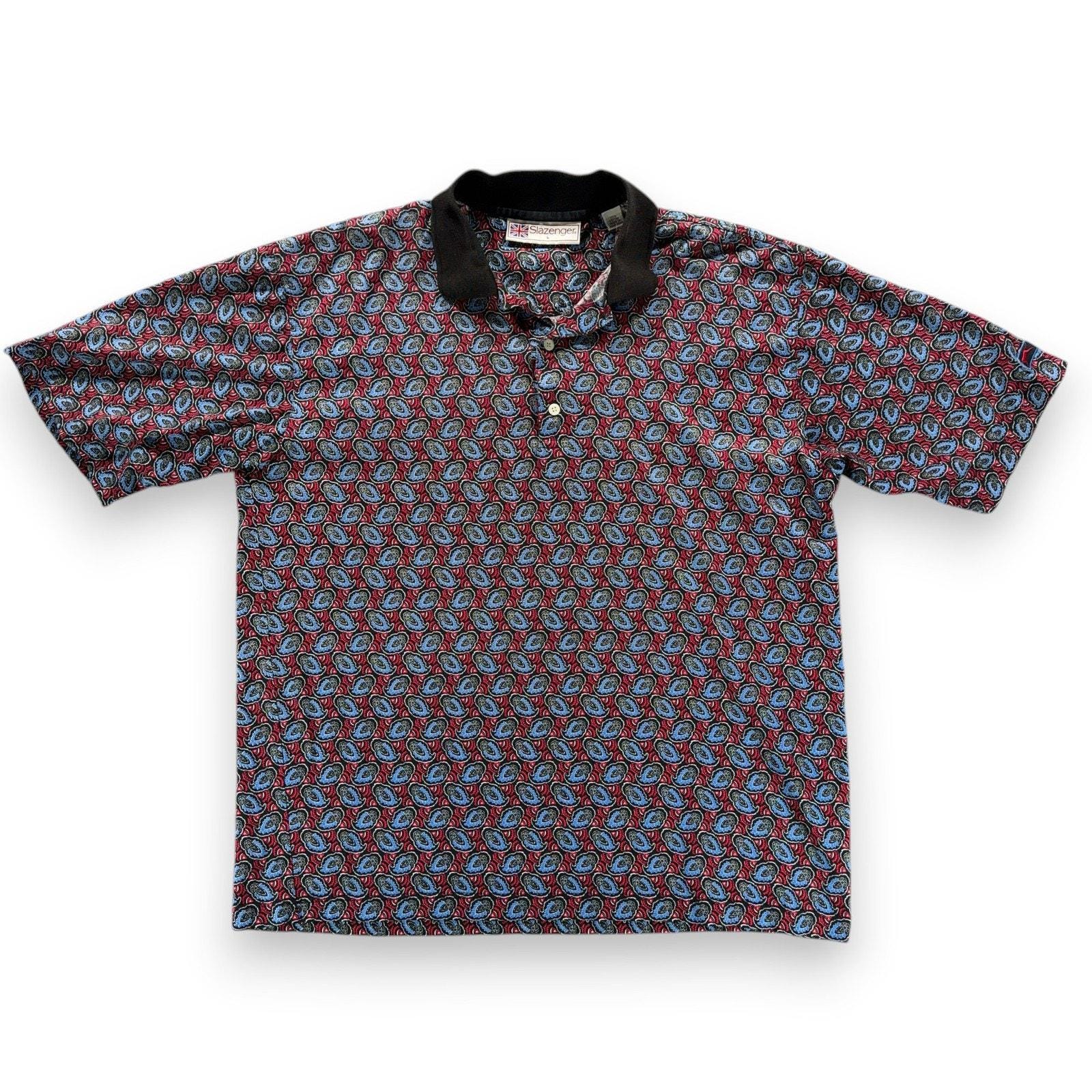 Paisley Polo Shirt - Etsy
