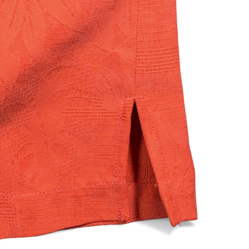 Vintage Tommy Bahama Shirt Adult EXTRA LARGE Orange Camp Silk Calypso Heat Y2K image 9