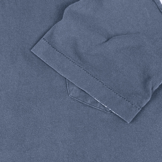 Vintage Dickies Shirt Adult MEDIUM Navy Blue 90s … - image 4