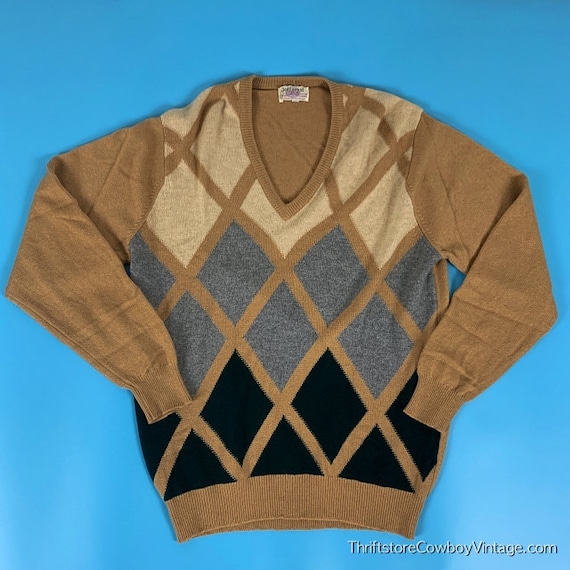 Vintage Jedforest Cashmere Sweater 60s 70s Scotlan