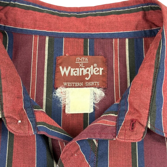 Vintage Wrangler Western Shirt Adult EXTRA LARGE … - image 3