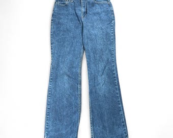 Vintage Eddie Bauer Jeans pour homme 28 x 30 bleu Straight Retro Outdoor Denim des années 90