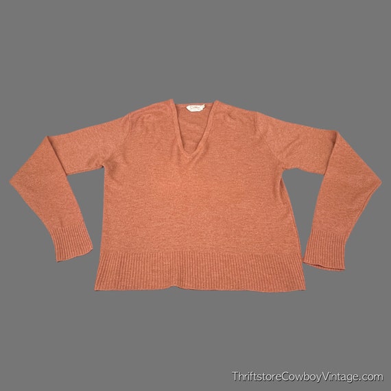 Vintage Catalina Sweater Adult MEDIUM 42 Clay Brow