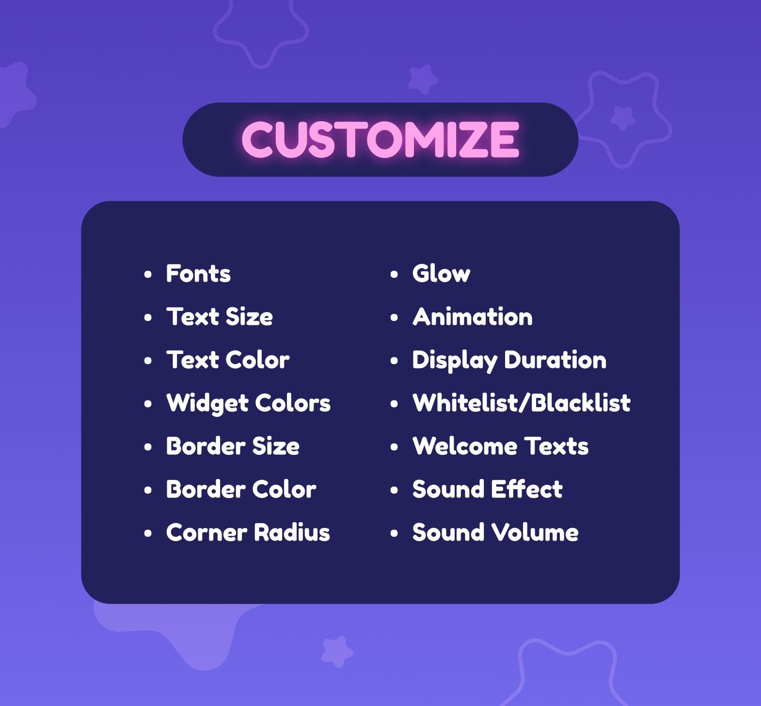 Twitch New Chatter Welcome Widget, Automatic New Viewer Alert