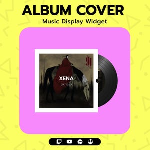 Album Cover Spotify Widget for Twitch and Youtube Streamers (StreamElements)