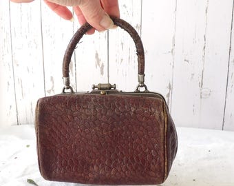 Mini Vintage Leather Bag