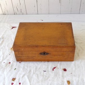 Small Vintage Veneered Box