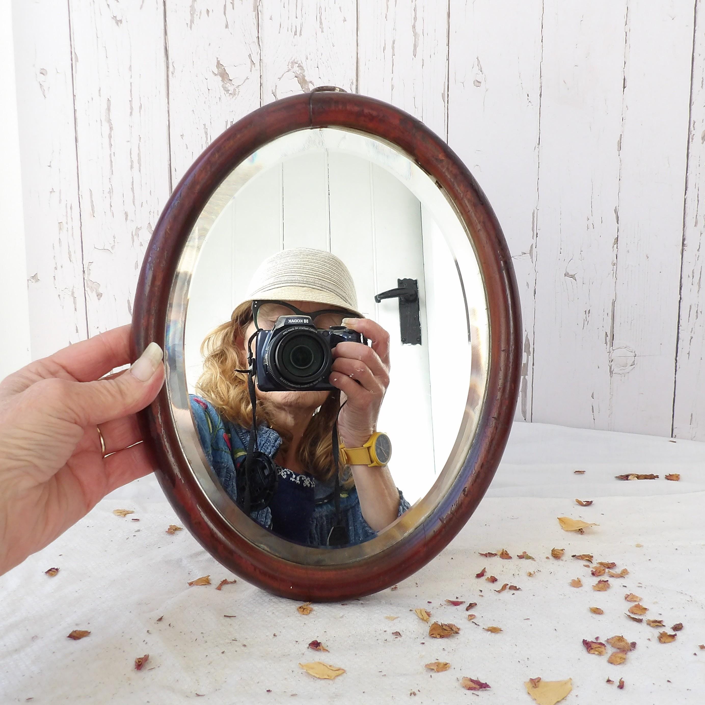 Antique Japanese Wall Mirror - Etsy