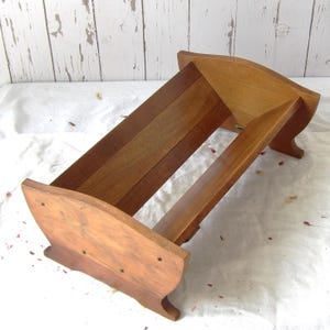 Vintage Wooden Extending Book Rack
