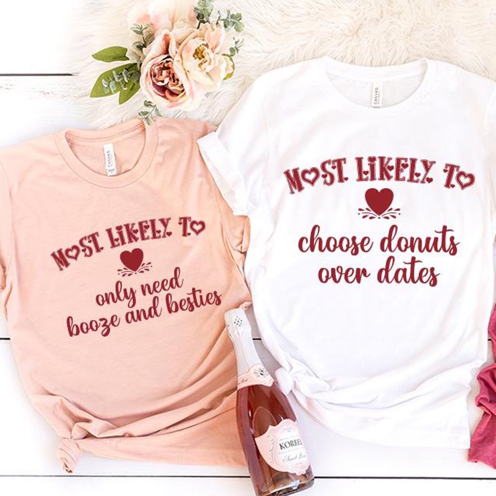 Peckshirt Custom Most Likely To Valentines Day Shirt, Valentines Day Gift, Custom Valentines Day Gift, Valentines Day Tee, Funny Valentine, Gift For Couple