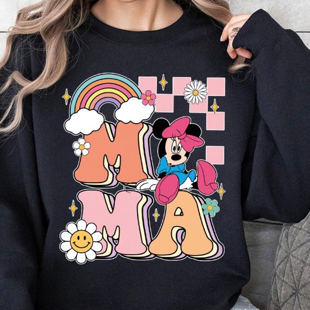 Disney New Mama Mouse Sweatshirt, Disney Mothers Day Shirt, Mama Mouse Hoodie, Mother'S Day Gift, Disney Mother'S Day Long Sleeve Teesummer