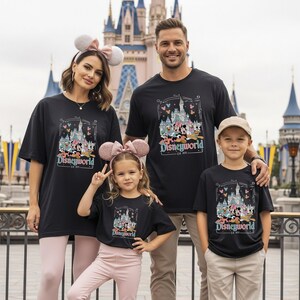 Disneyworld Est. 1971 Nostalgic Shirt, Mickey Friends Family Trip Tee, Disney World Shirt, Disney Castle Tee, Magical Kingdom Vacation Shirt zdjęcie 2