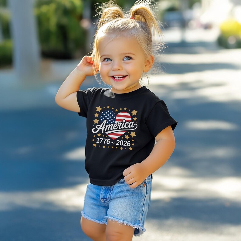 America 1776-2026 Patriotic Shirt, 250th Anniversary USA Tee, Independence Day Apparel, Vintage American Pride Shirt for History Lovers image 6