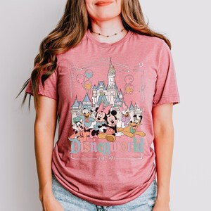 Disneyworld Est. 1971 Nostalgic Shirt, Mickey Friends Family Trip Tee, Disney World Shirt, Disney Castle Tee, Magical Kingdom Vacation Shirt zdjęcie 6