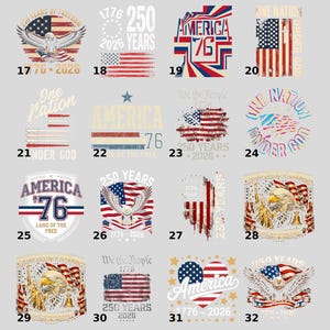 America 1776-2026 Patriotic Shirt, 250th Anniversary USA Tee, Independence Day Apparel, Vintage American Pride Shirt for History Lovers image 3