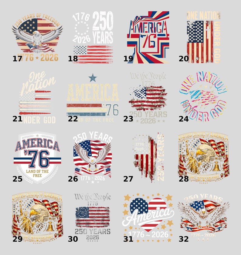 America 1776-2026 Patriotic Shirt, 250th Anniversary USA Tee, Independence Day Apparel, Vintage American Pride Shirt for History Lovers image 3