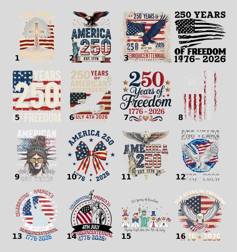 America 1776-2026 Patriotic Shirt, 250th Anniversary USA Tee, Independence Day Apparel, Vintage American Pride Shirt for History Lovers image 2