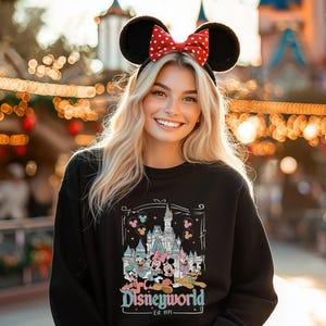 Disneyworld Est. 1971 Nostalgic Shirt, Mickey Friends Family Trip Tee, Disney World Shirt, Disney Castle Tee, Magical Kingdom Vacation Shirt zdjęcie 8