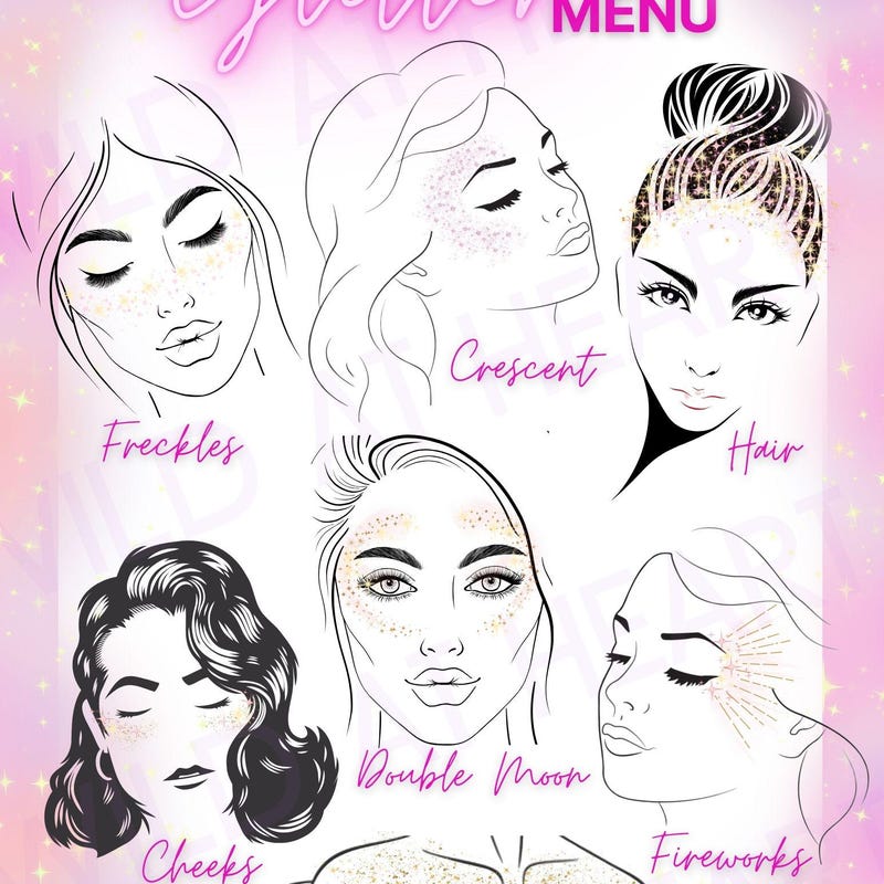 Face Painting Menu - Etsy
