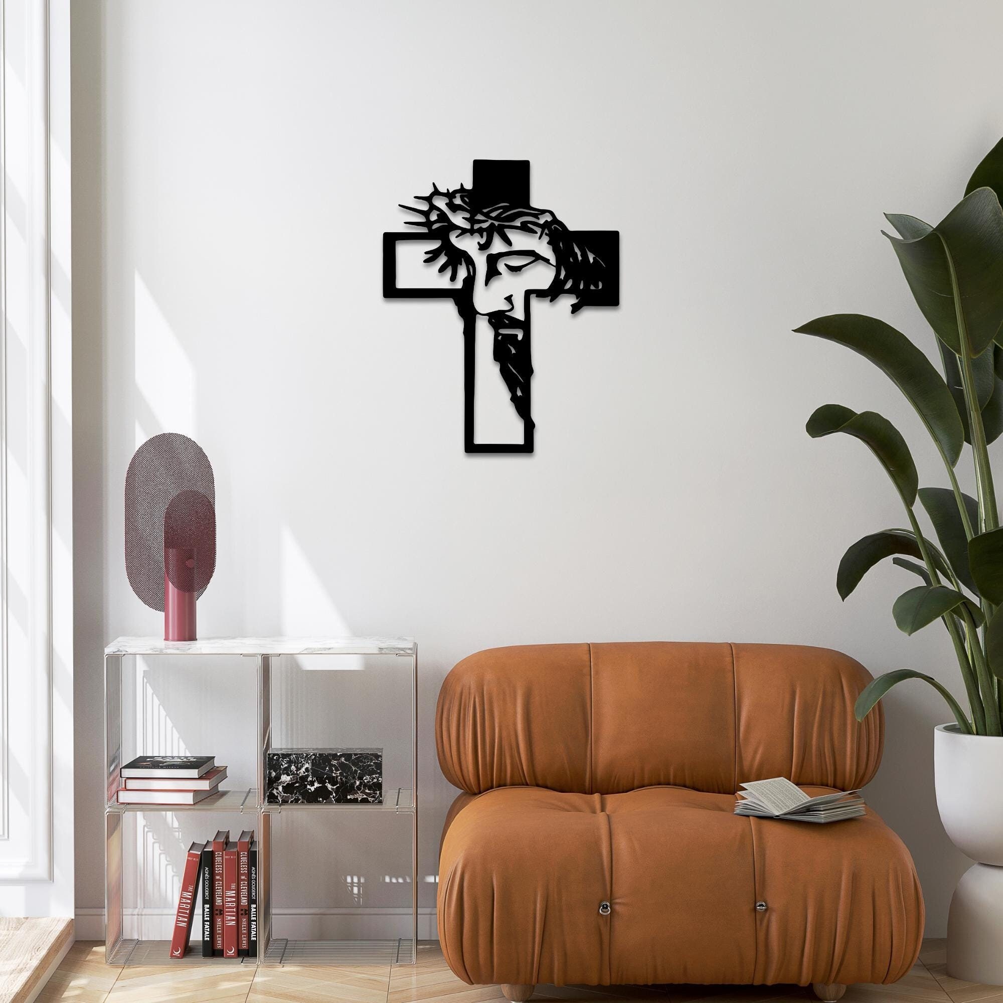 Jesus Metal Wall Art Christian Wall Hangings Christian Line Art Jesus