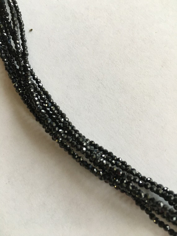 Black And Silver Bead Bracelet - image 4