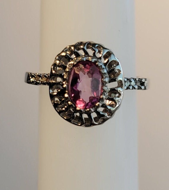 Sterling And CZ Ring