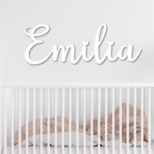 Custom Name Sign - Personalized Wooden Name Sign for Nursery Wall Decor Wood Letters- Baby Nursery Name Sign - Wooden Sign - Baby Name Sign