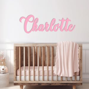 Personalized Wood Name Sign - Baby Name Sign for Nursery -Baby Shower Gift - Birth Announcement Prop - Personalized Wall Art