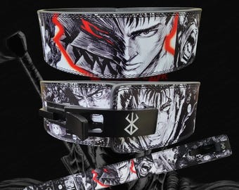 Dark Warrior Power Lever Belt | Anime-Inspired Strength Training Belt