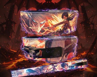 Titan Slayer Leather Lever Belt | 13mm Powerlifting Strength Training