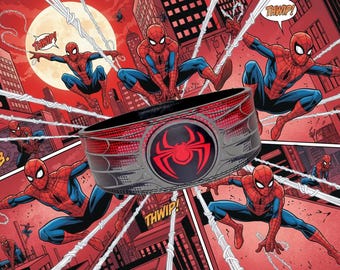 Web Warrior Powerlifting Belt | Red & Blue Lever Gym Waist Support