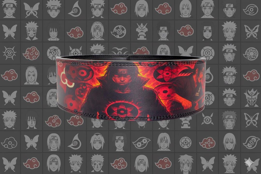 Anime Powerlifting Lever Belt | Shadow Cloud Design, Gym Waist Support ...
