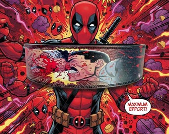 Mercenary Comic-Style Lever Belt | Heavy Duty Powerlifting Gym Support