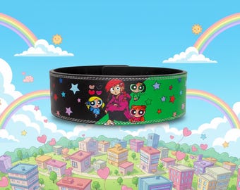 Power Girl Lever Belt - Anime Style Gym Belt