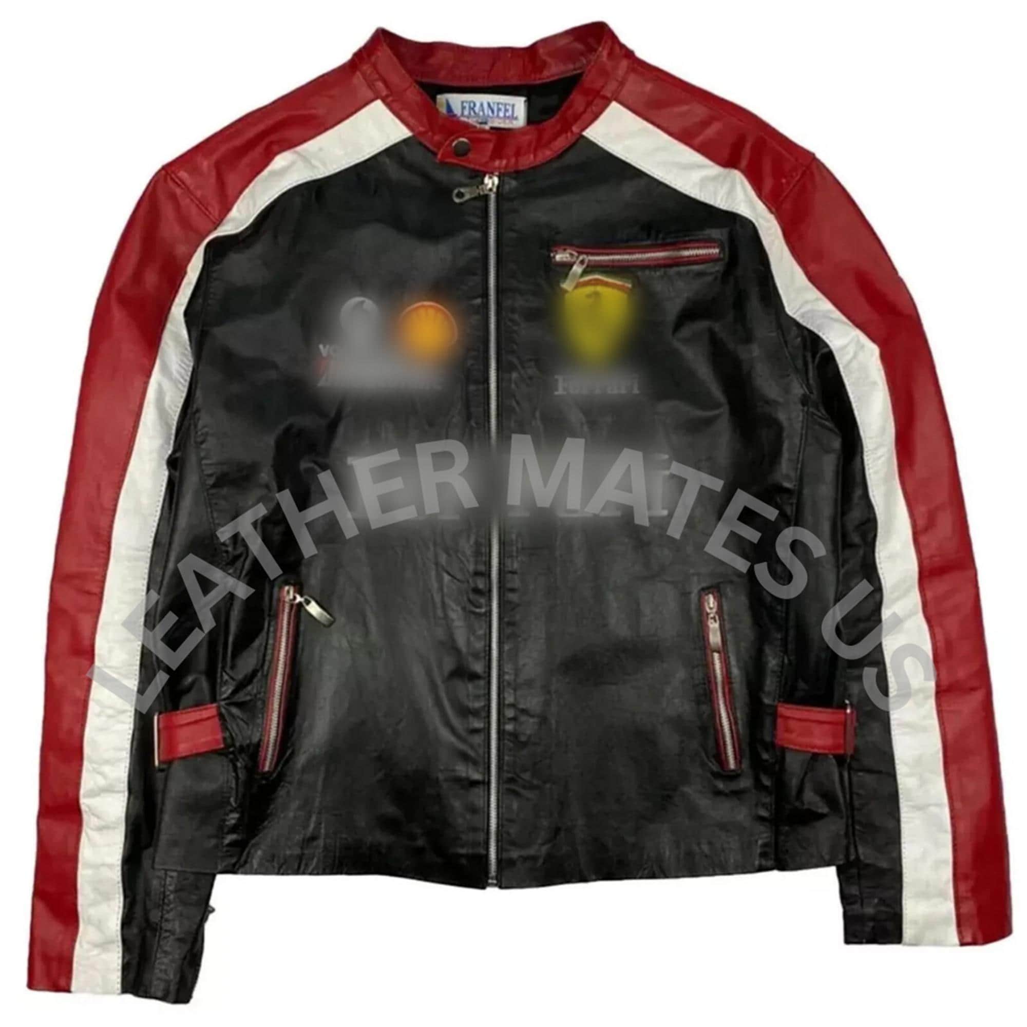 Leather ferrari jacket - Etsy 日本 Leather ferrari jacket - Etsy 日本