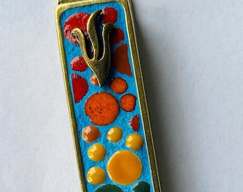 Mosaik handgemachte Mesusa, Judaica