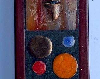 Mosaik handgemachte Mesusa, Jejuda, Mosaik-Mesusa, Mosaikkunst, jüdische Kunst, jüdische Geschenke, Mosaik Jedaica, Mesusa-Kunst, jüdische Kunst