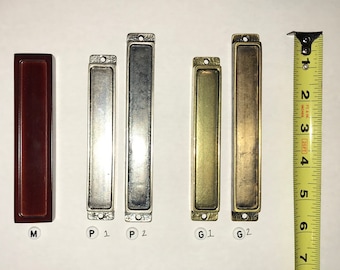 Blank Mesusa, Zinn Mesusa, antikes Gold Metall Mesusa, Holz Mesusa, leere Holz Mesusa, leere Metall Mesusa, Künstlerbedarf, Zubehör