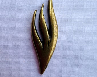 Der hebräische Buchstabe Shin für Mesusa