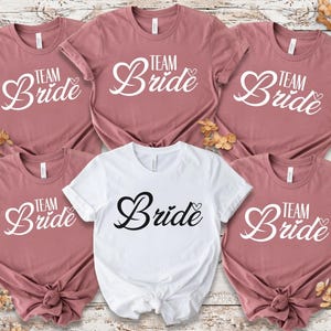 Camisas para despedida de soltera, camisas para novias en equipo, camisas para novias, camisas para bodas, camisas para damas de honor, regalo para despedida de soltera, regalo para propuesta de dama de honor