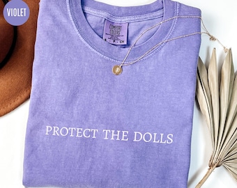 Protect The Dolls Comfort Colors Shirt: LGBTQ Gender Equality Tee, LGBT Shirt, Transgender T-Shirt