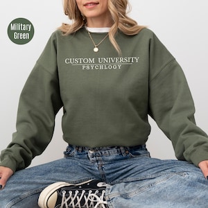 Personalized College Sweatshirt: Custom University Apparel