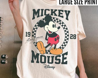 Comfort Colors Retro Mickey Mouse Shirt, Disney 1928 Mickey T-Shirt, Vintage Mickey Mouse Tee, Disney Lover Gift  Disneyworld Vacation Shirt