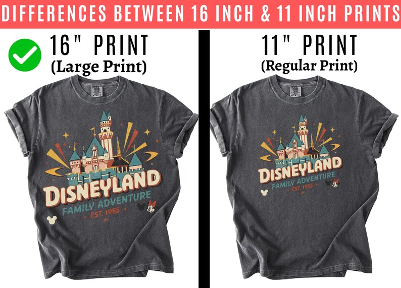 Retro Disneyland Family Trip Sweatshirt, Vintage Disney Castle Shirt, Disneyland Family Adventure Tee, Disney Graphic Tee, Disney Lover Gift image 3