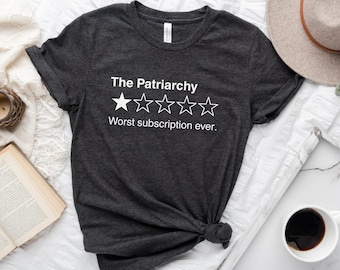 Feministisches Anti-Patriarchy T-Shirt: Frauenpower